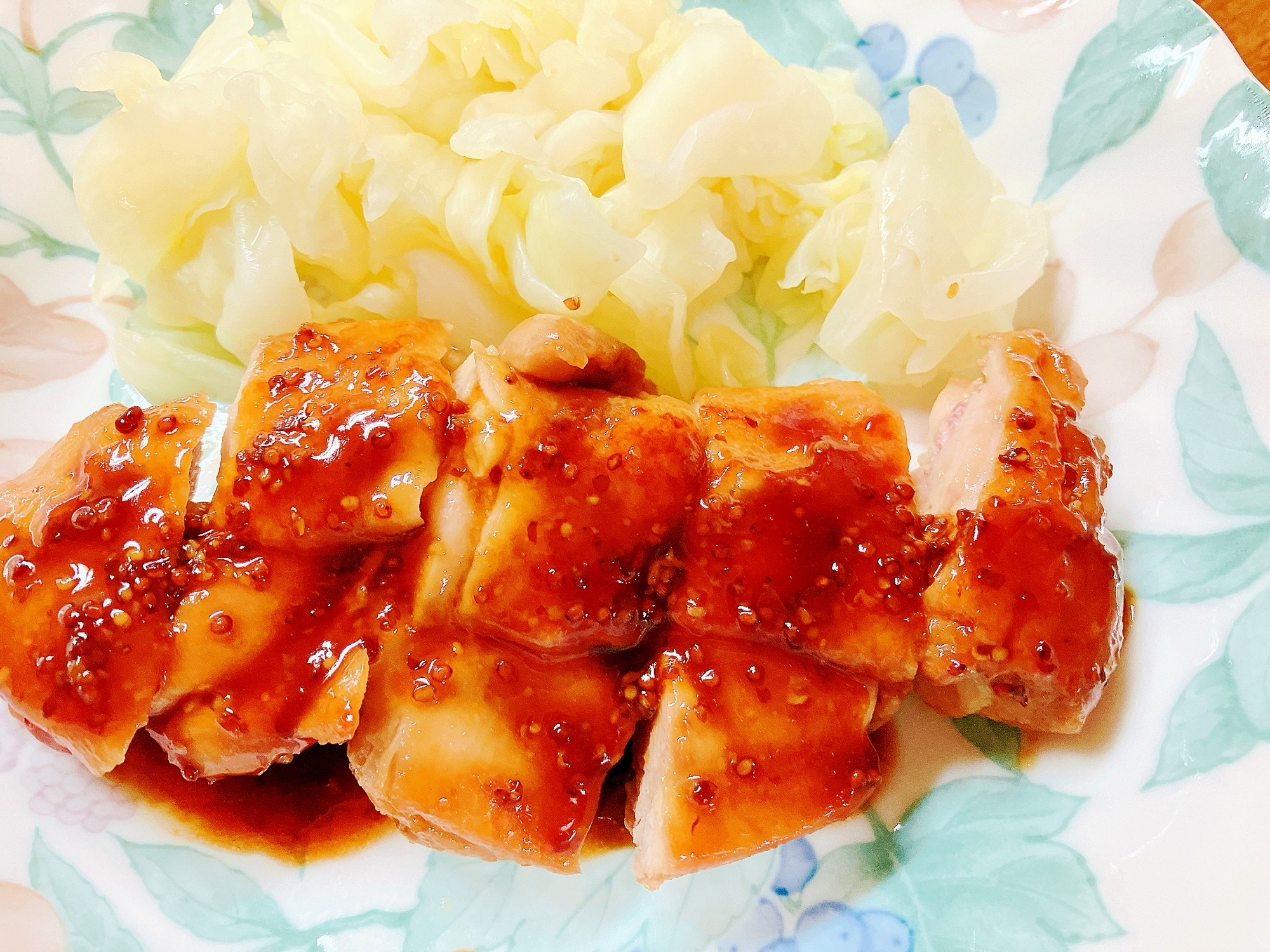 照り焼きマスタードチキン