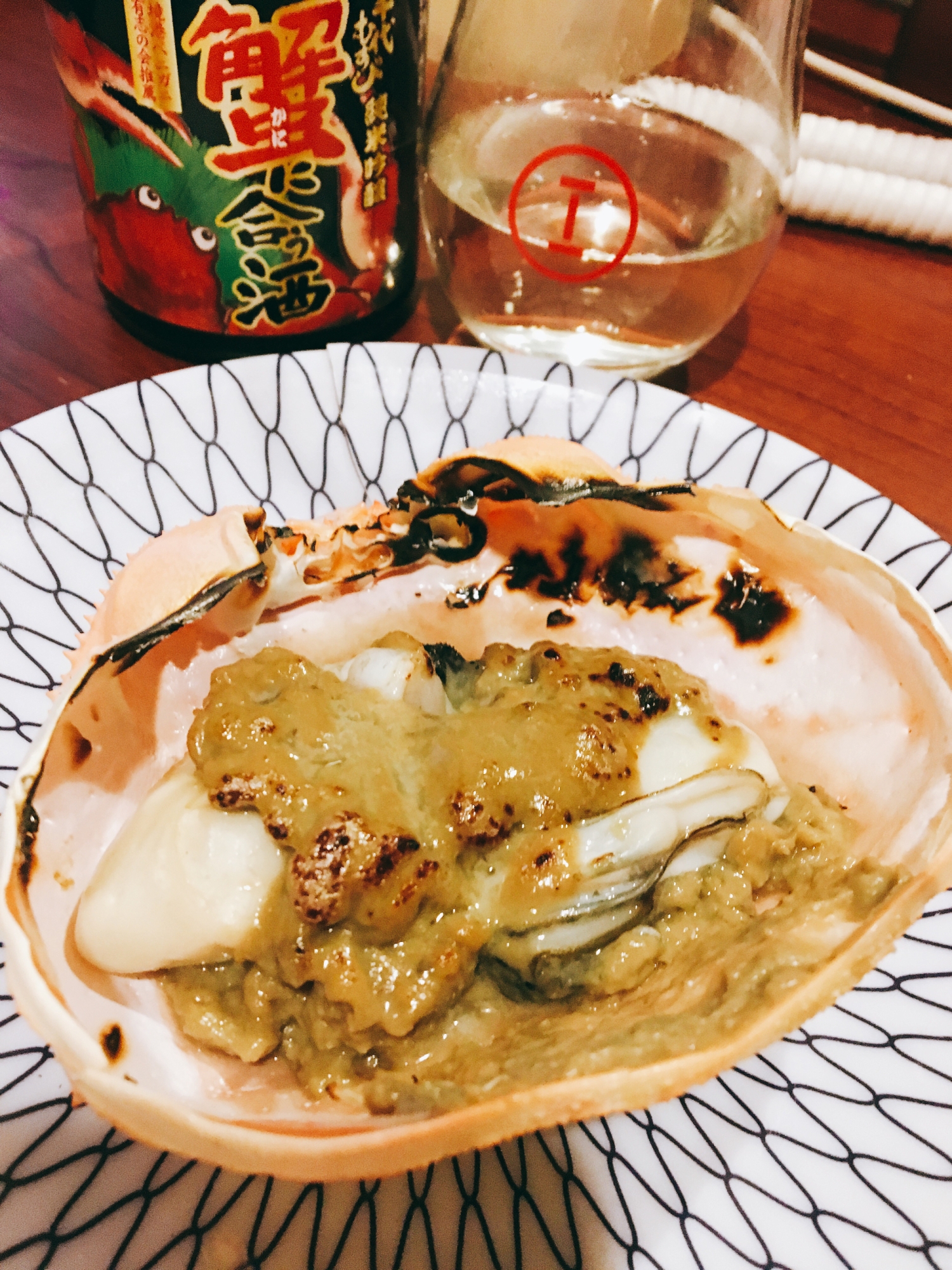【鳥取食材】牡蠣の蟹味噌バター焼き