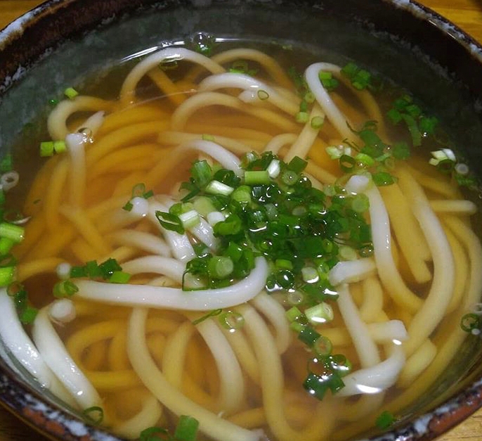 白だし汁のうどん