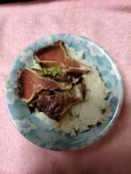はまちとカンパチで 簡単！海鮮丼