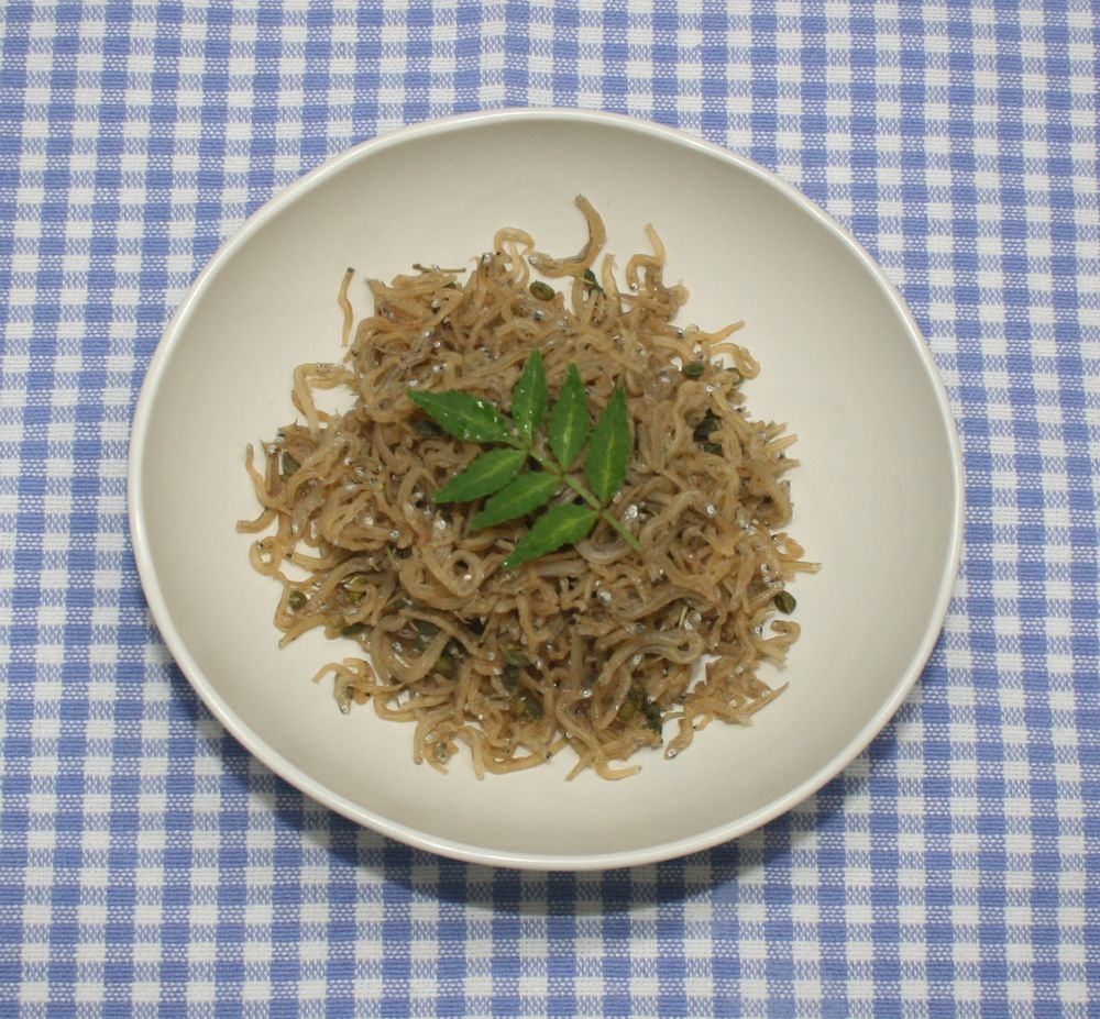 簡単ピリッと柑橘系乾燥山椒でちりめん山椒