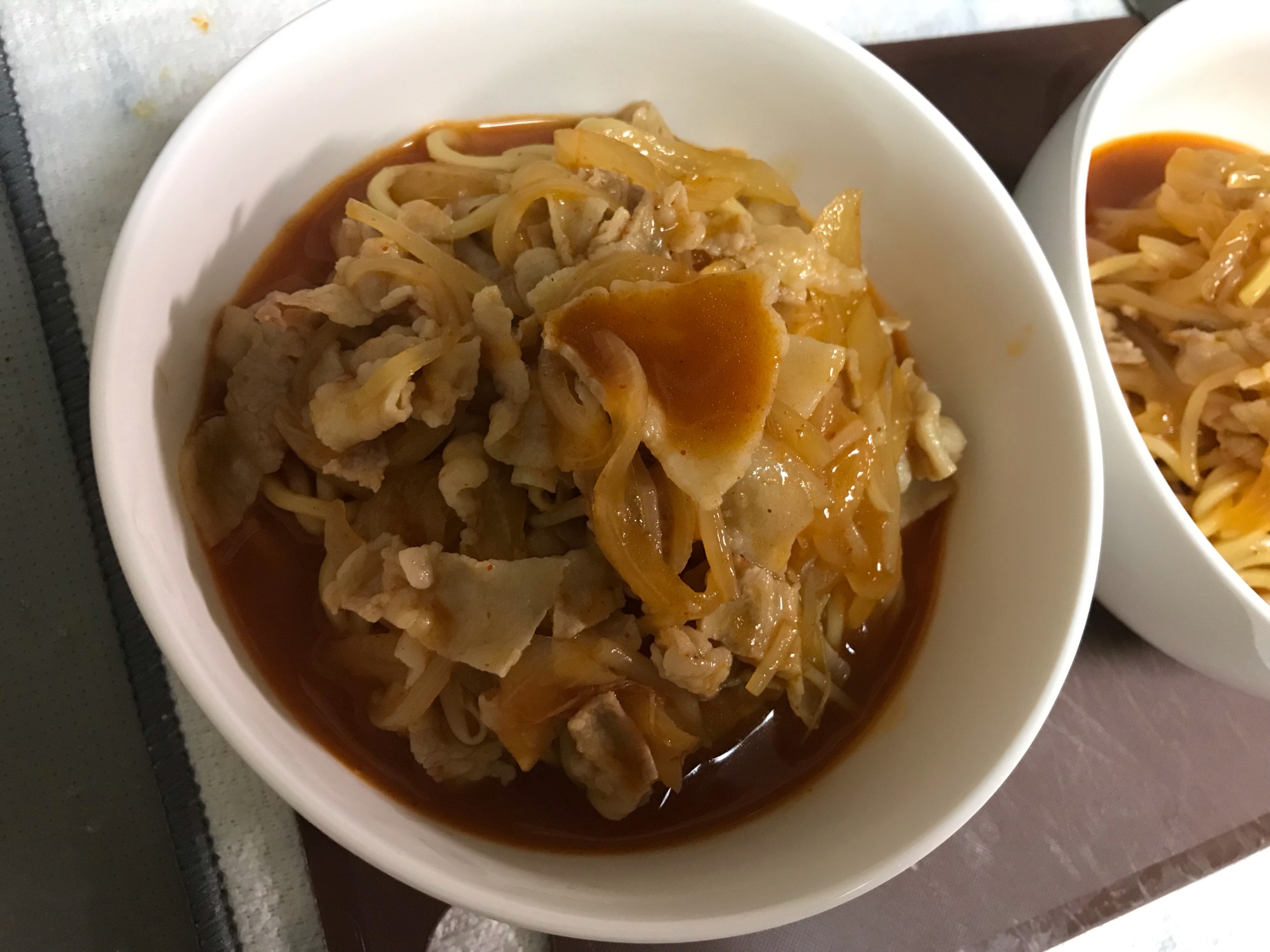 コストコのスンドゥブでスンドゥブラーメン♩