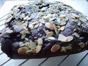 とっても簡単 大人のチョコりんごケーキ