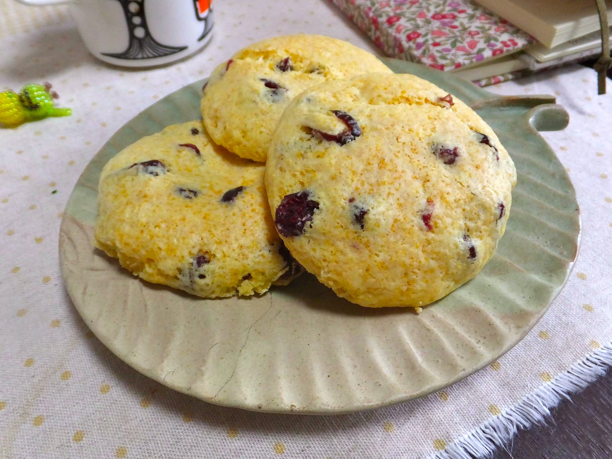 クランベリーのソフトケーキ