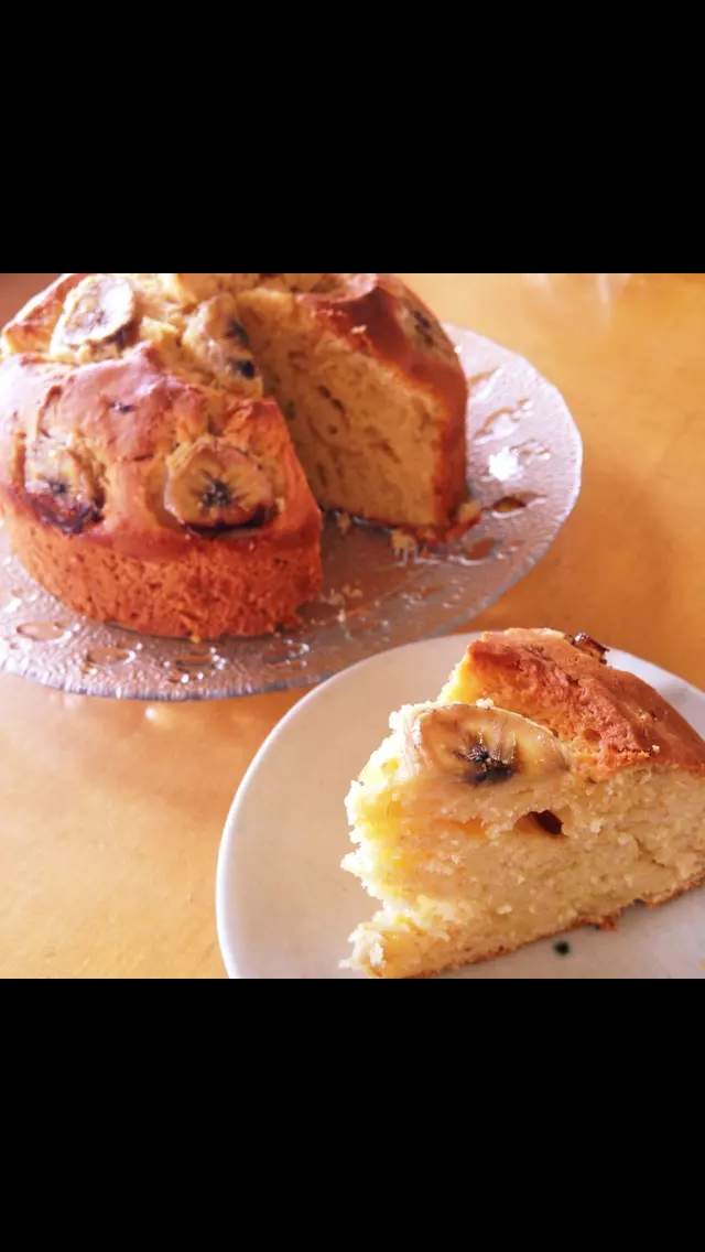 バターなし!わたしの決定版☆バナナケーキ