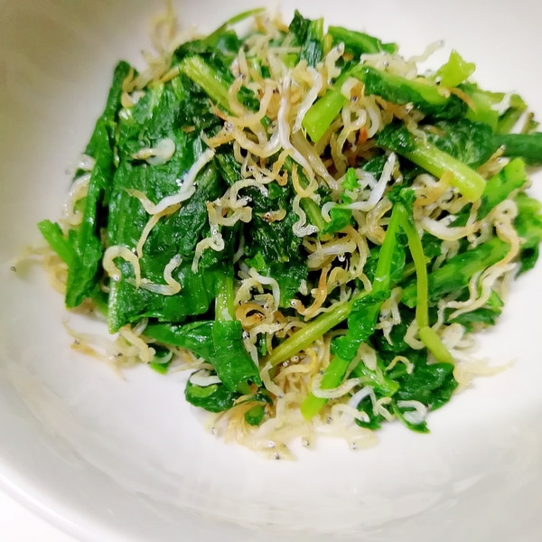 大根間引き菜としらすのオリーブオイル炒め レシピ 作り方 By さとママ3645 楽天レシピ 大根間引き菜としらすのオリーブオイル炒め レシピ 作り方 By さとママ3645 楽天レシピ