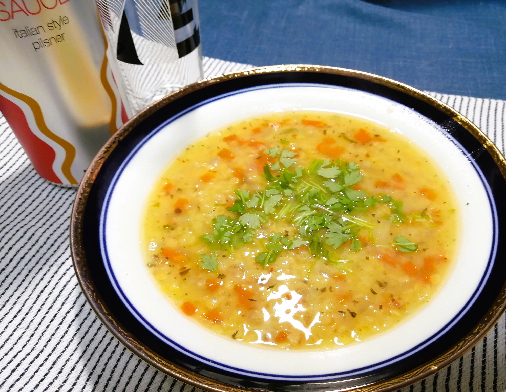 トルコの家庭的なみそ汁! レンズ豆のスープ