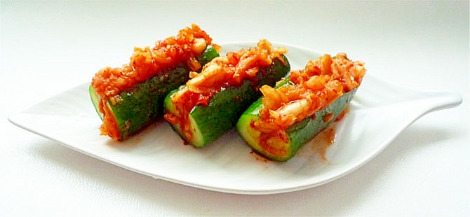 きゅうりとキムチで オイキムチ風 レシピ 作り方 By Liqueur 楽天レシピ きゅうりとキムチで オイキムチ風 レシピ 作り方 By Liqueur 楽天レシピ