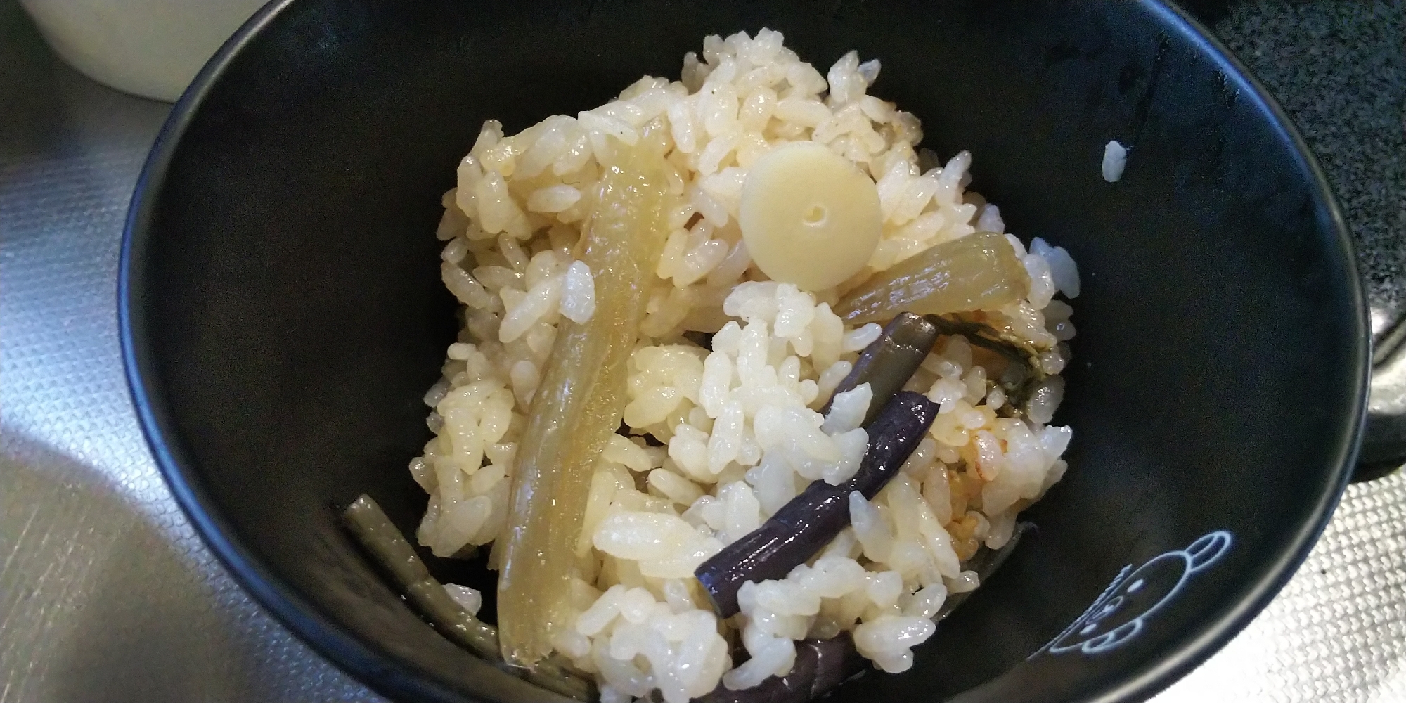 山菜炊き込みごはん