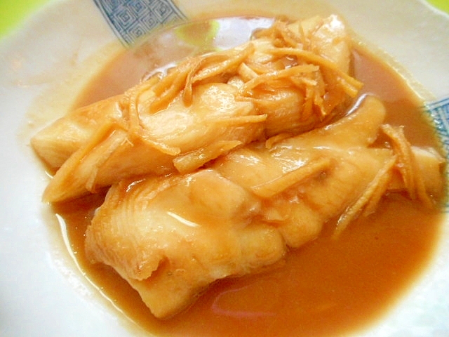 ムキカレイの生姜味噌煮 レシピ 作り方 By Mint74 楽天レシピ