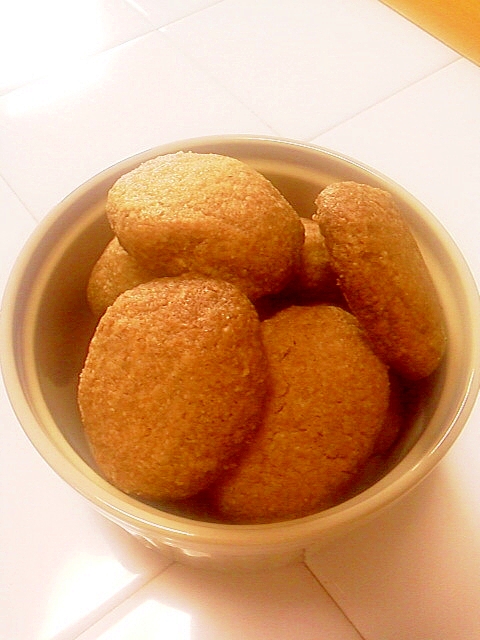 ココナッツオイルで ちんすこう風お菓子 レシピ 作り方 By Katokee 楽天レシピ