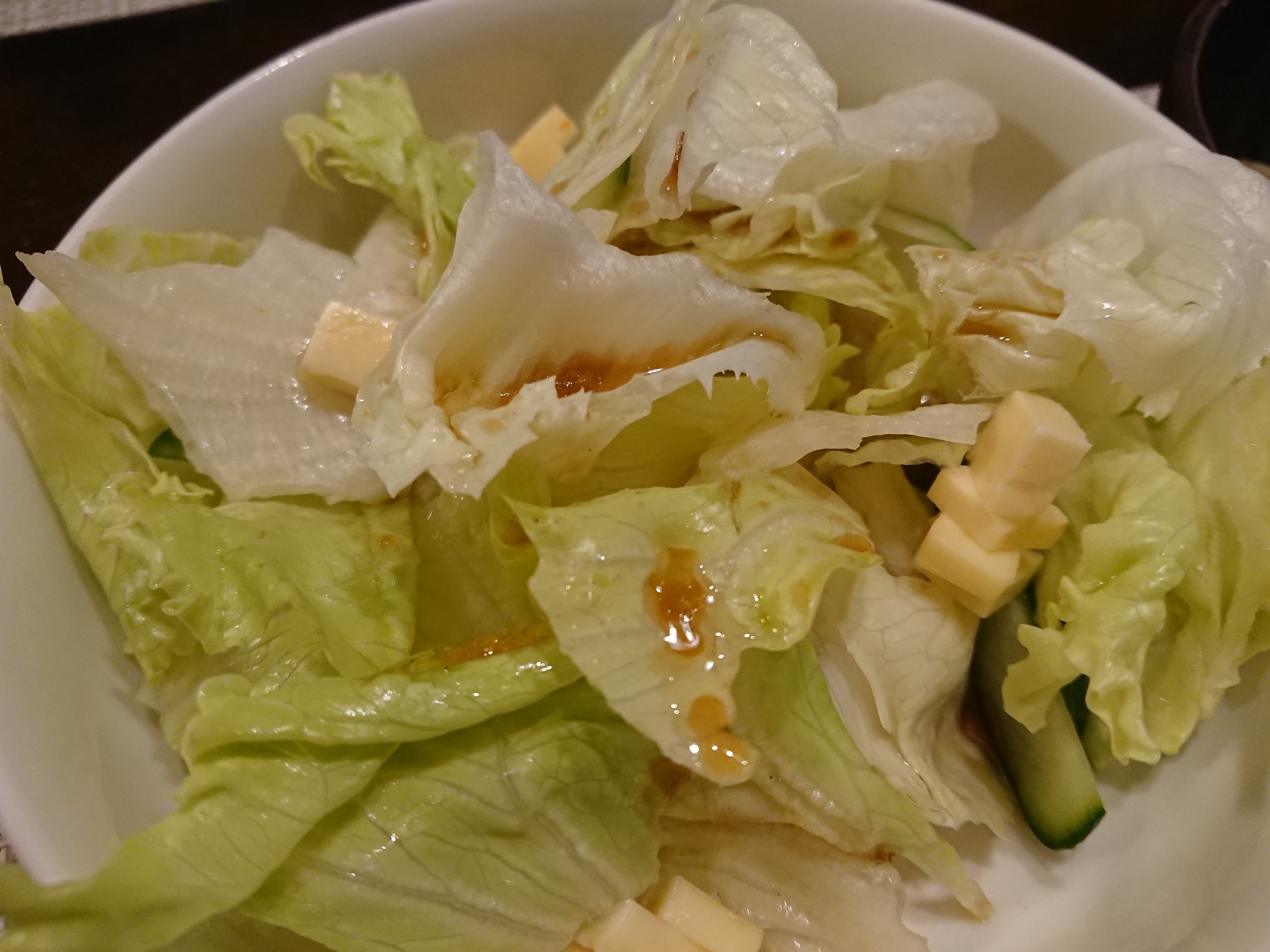 醤油とオリーブオイルドレッシングのレタスサラダ レシピ 作り方 By ゆうtan 楽天レシピ