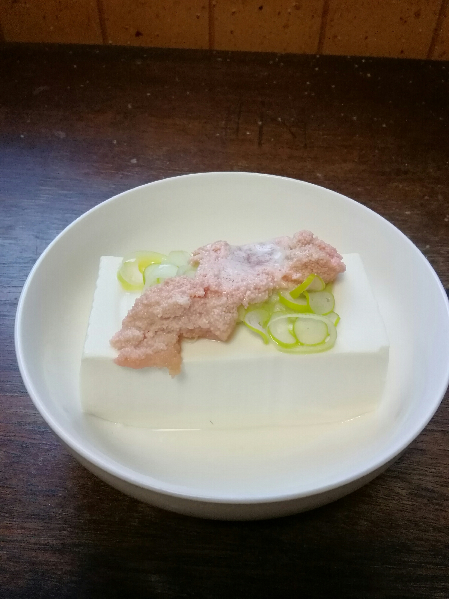 ダイエットや小腹の空いたときに たらこ豆腐 レシピ 作り方 By にんにくと唐辛子が特に好き 楽天レシピ