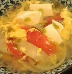 トマト中華スープ