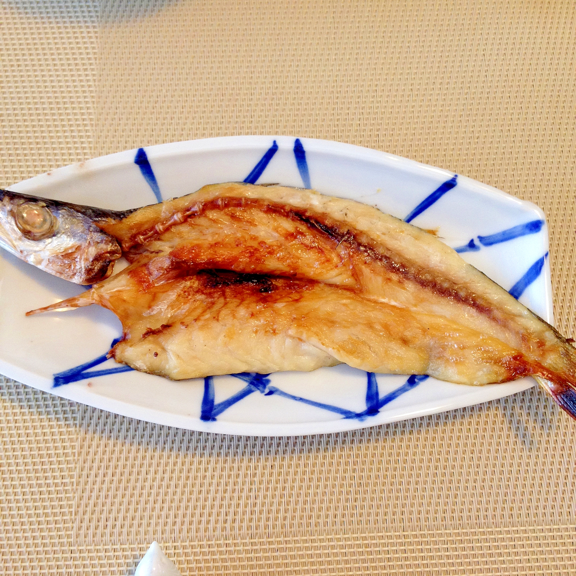 かますの塩焼き