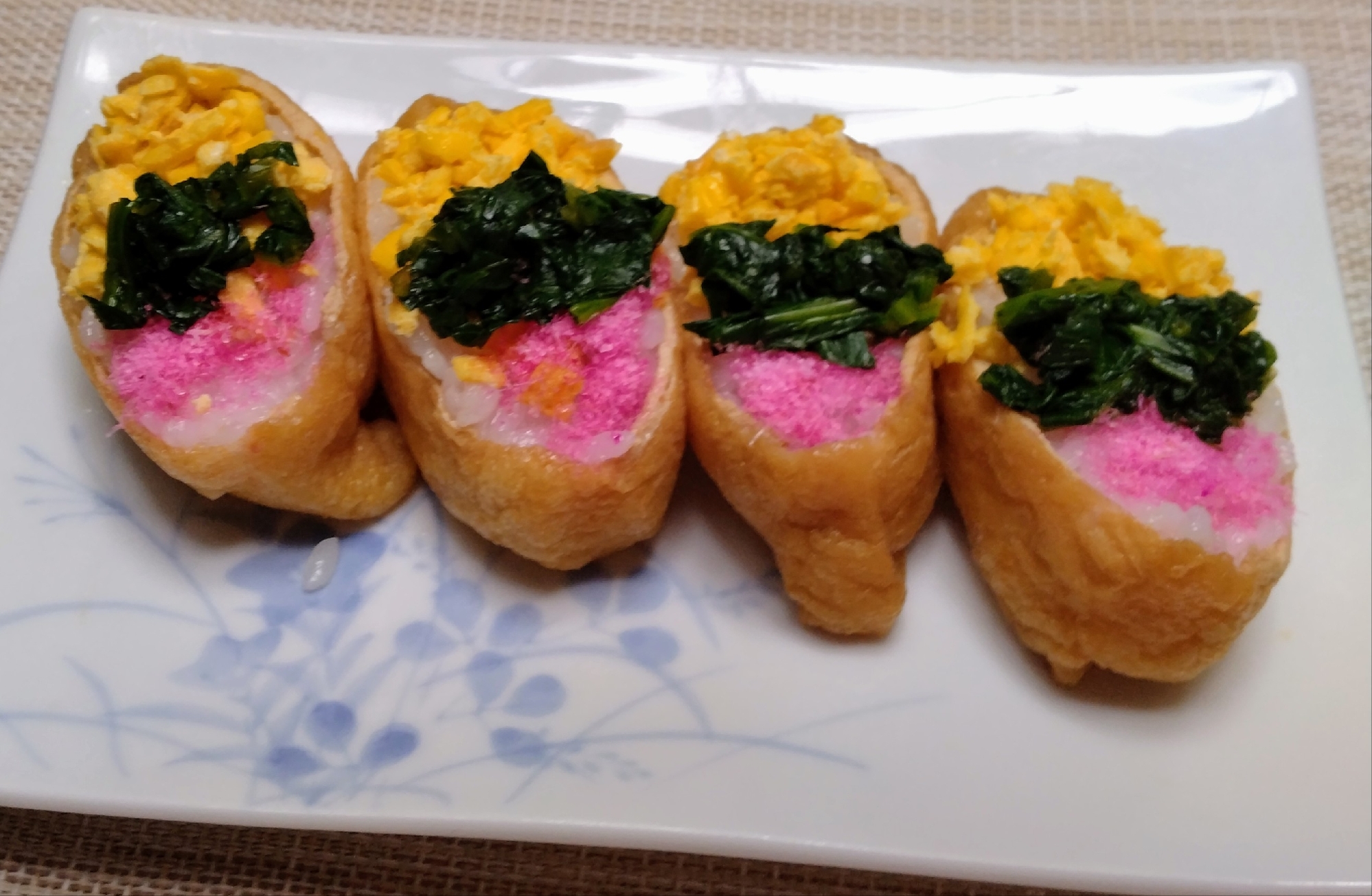 ３色いなり寿司【ひな祭り】