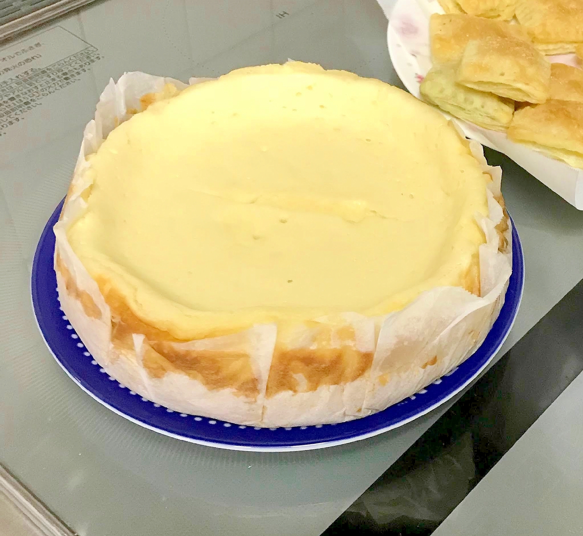 圧力鍋deチーズケーキタルト(18cm)