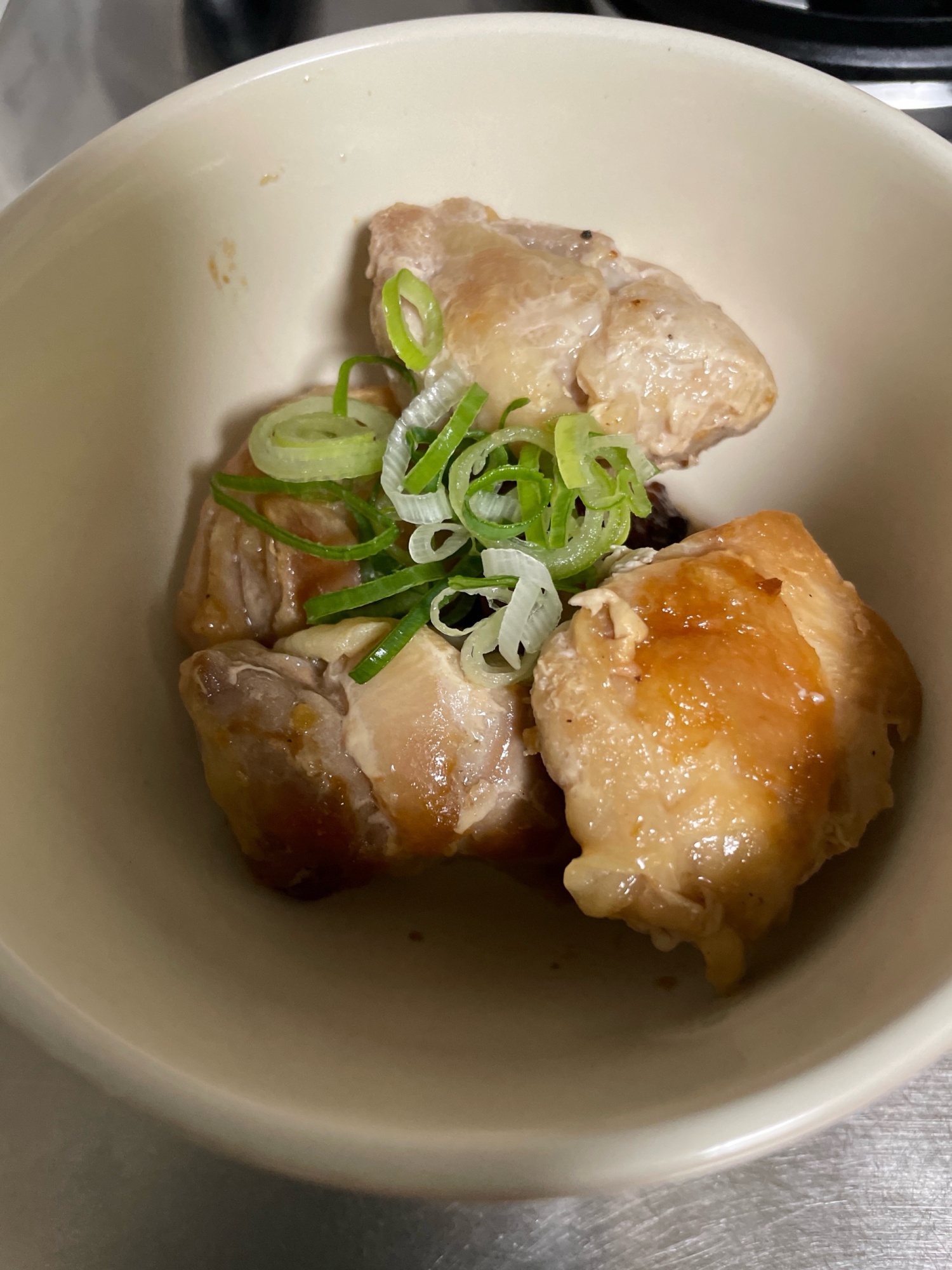 鶏もも炒め煮(味噌コチュジャン)