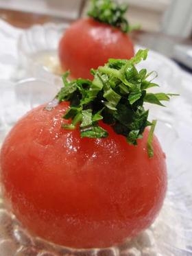 丸ごとトマト漬け レシピ 作り方 By Essensa 楽天レシピ