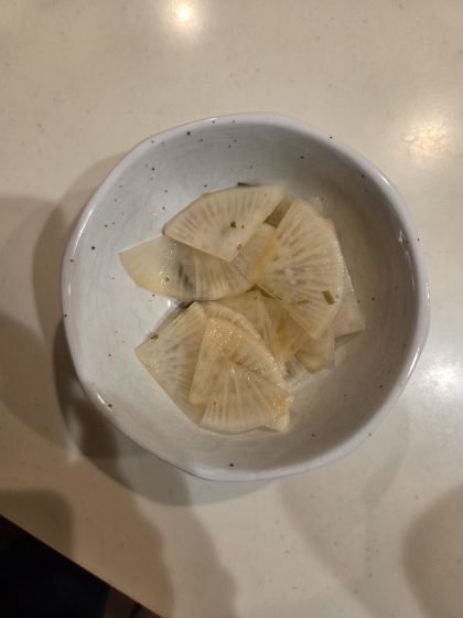 ★すぐ食べられる　大根の甘酢漬け★