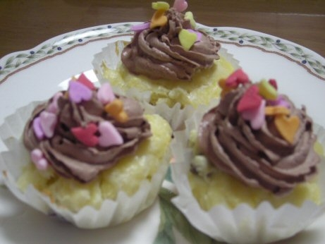 クリームチーズのカップケーキ レシピ 作り方 By ココアケア 楽天レシピ