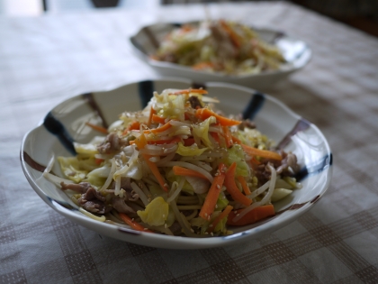 胡麻油とナンプラーだけ！アジアン焼きそば