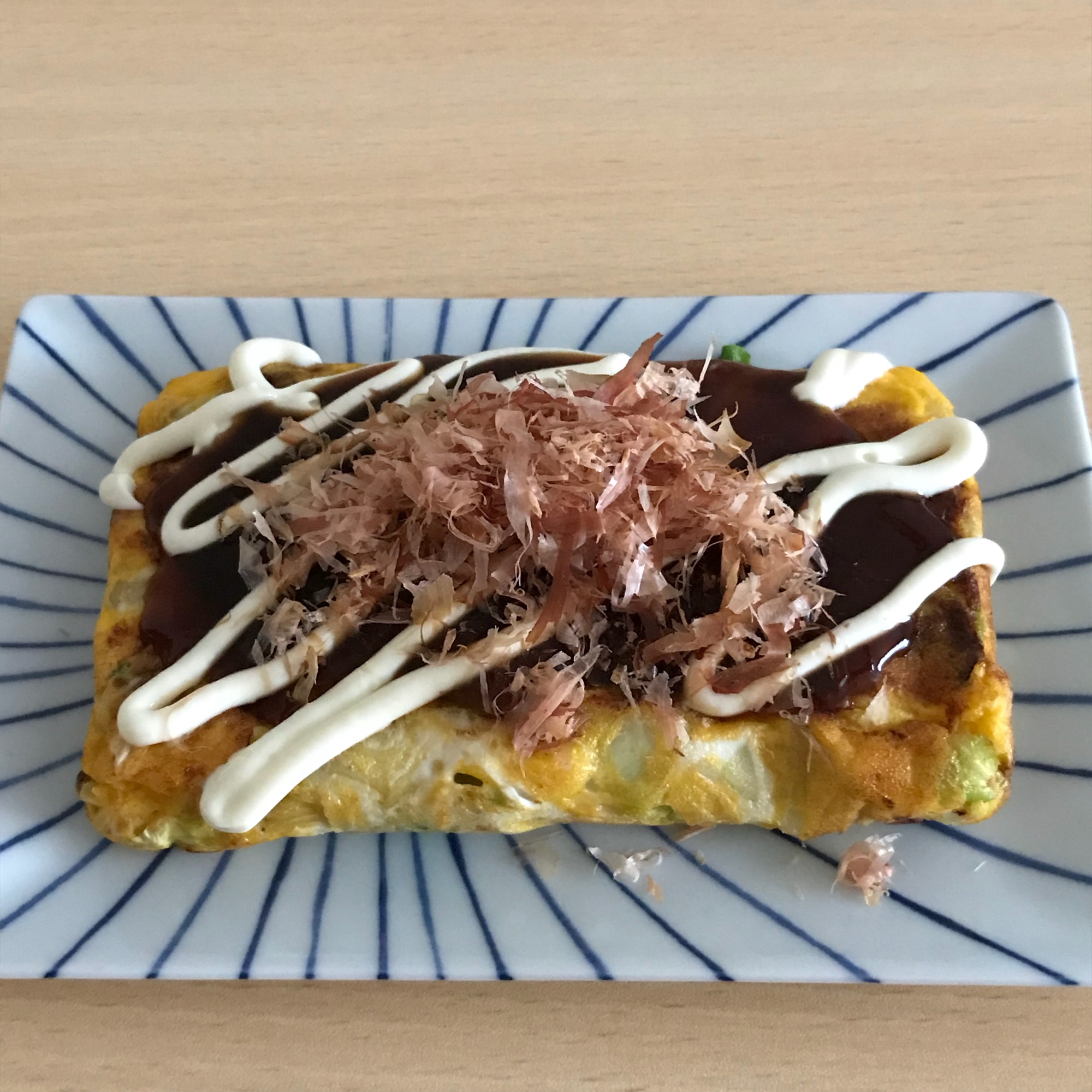 お好み焼き風卵焼き