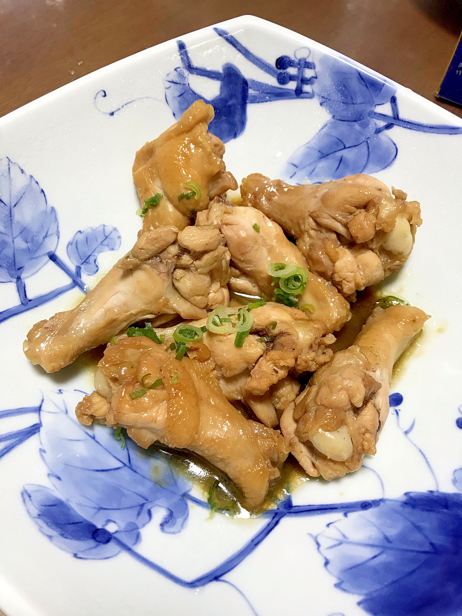 懐かしい味です❗️鶏手羽元の甘辛煮❗️