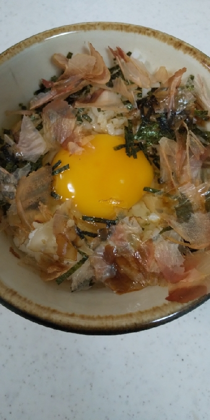 朝御飯に美味しくいただきました☆お醤油がWで良いですよね～♪ごちそうさまでした～(*´∇｀)ﾉ