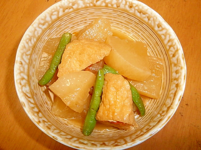 大根と厚揚げの煮物