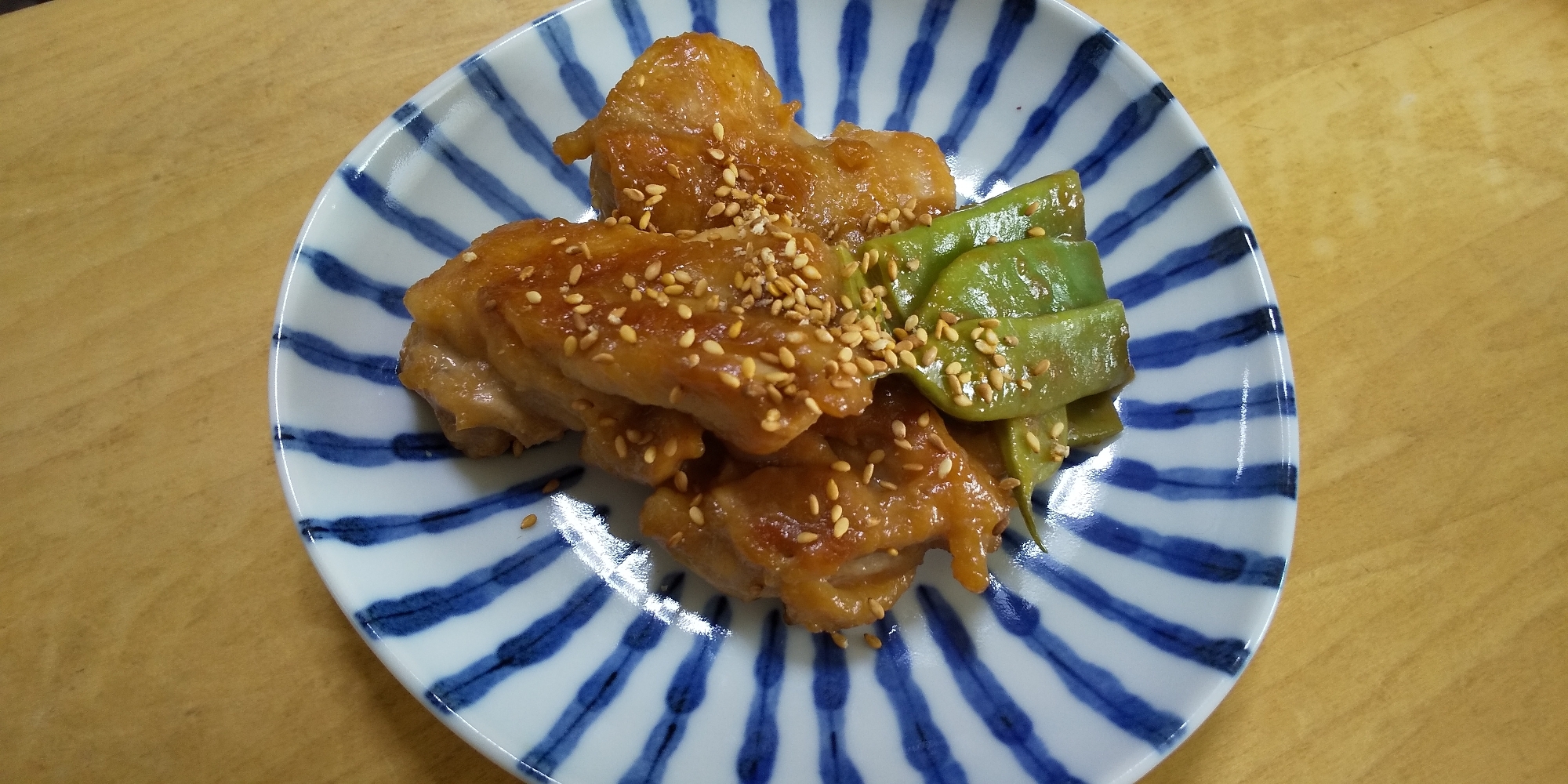 練りゴマ甘酢チキン