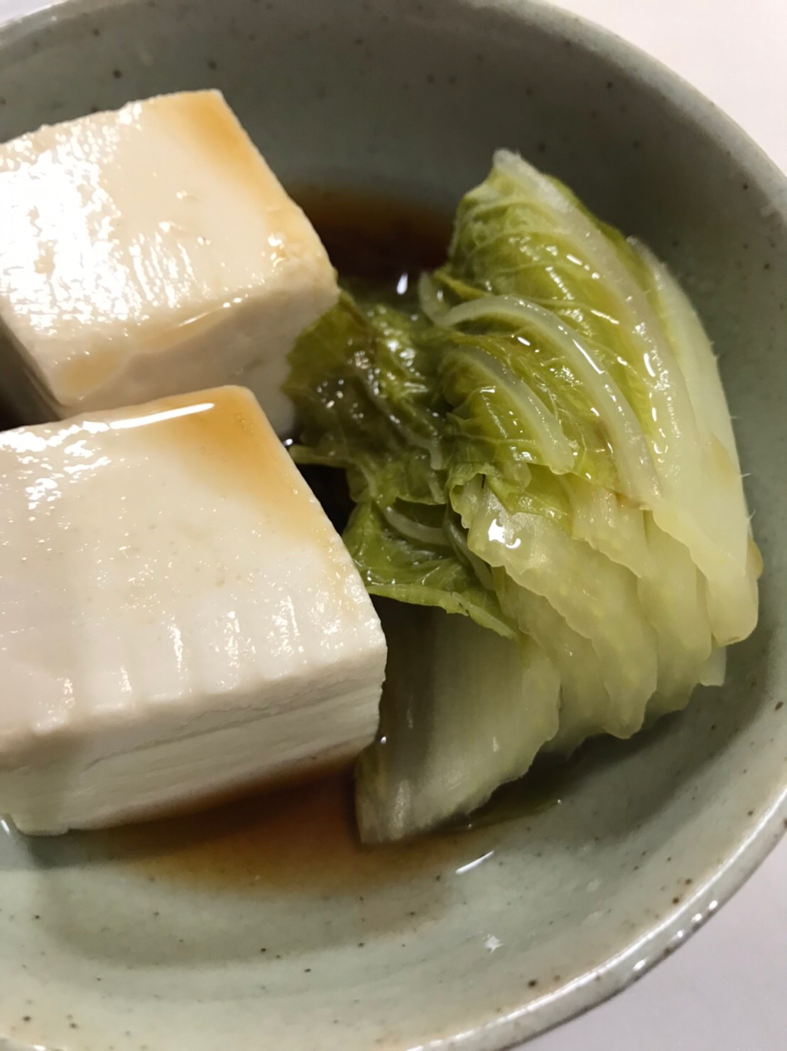 オレンジ白菜の湯豆腐(^^)