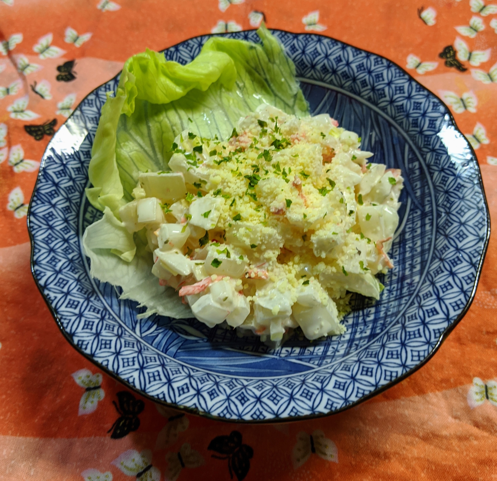 白菜と小エビのコールスローサラダ