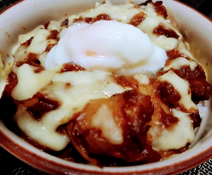 残りのカレーで焼きカレードリア