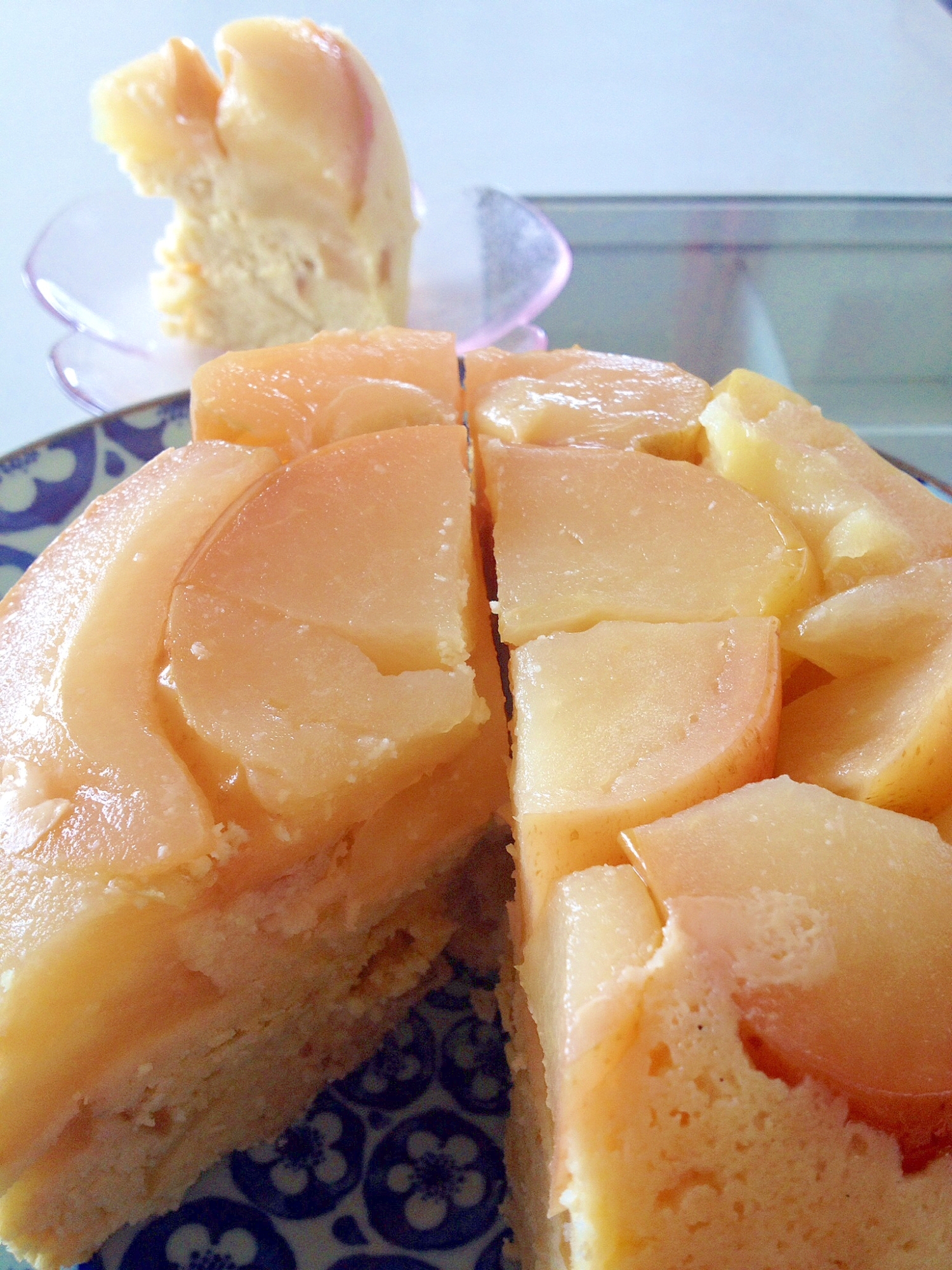 炊飯器♪簡単♪たっぷりりんごのおからケーキ♪