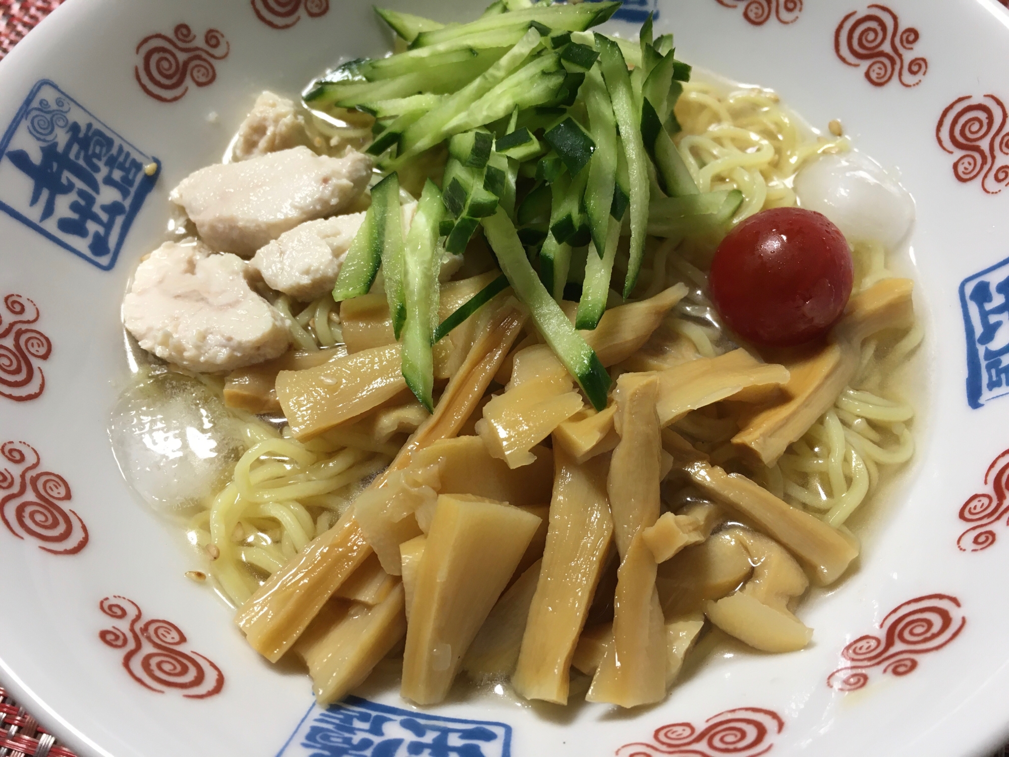 創味シャンタンで 冷やしラーメン レシピ 作り方 By えみすけ0309 楽天レシピ