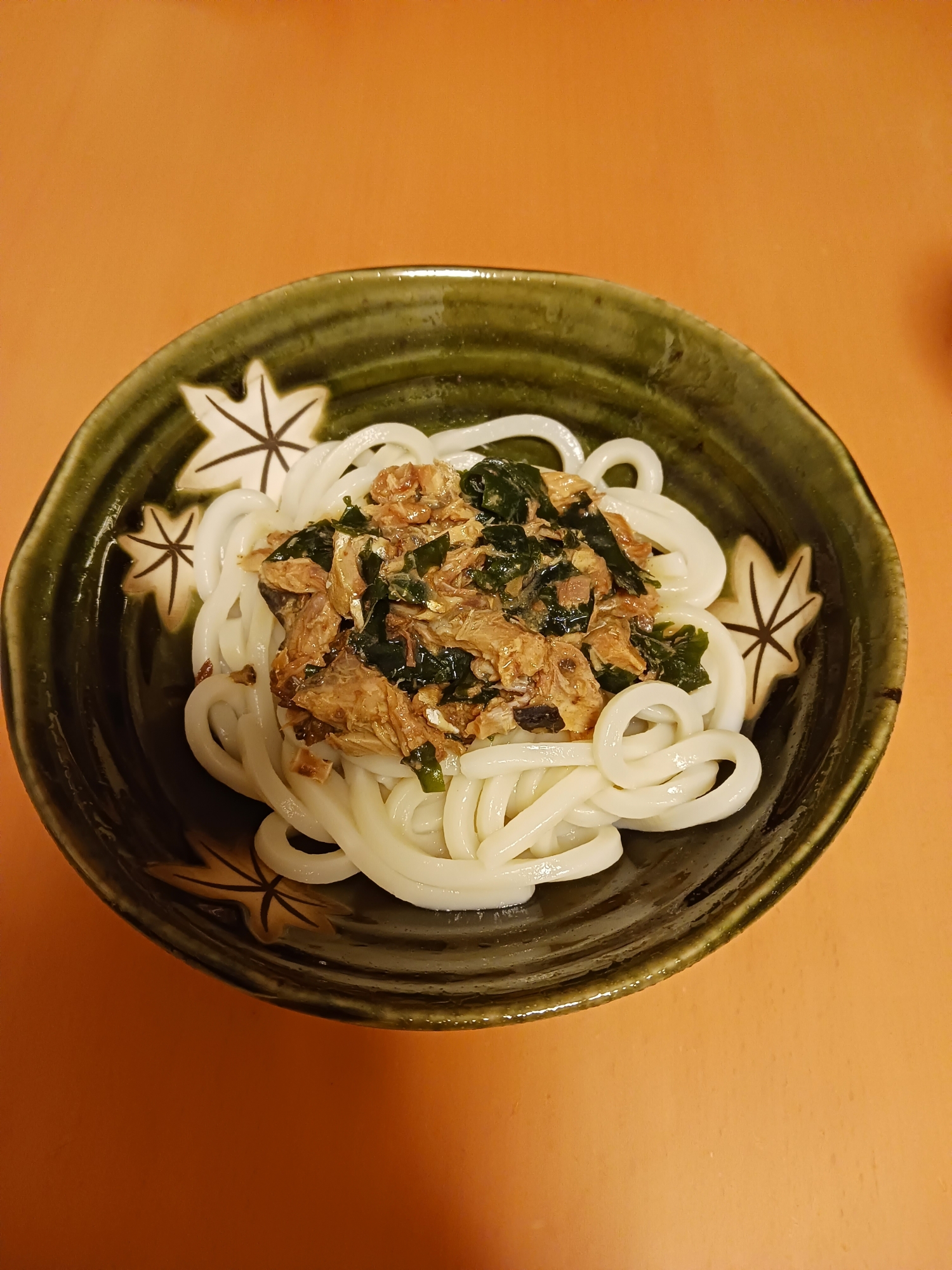 (冷)さばわかめうどん