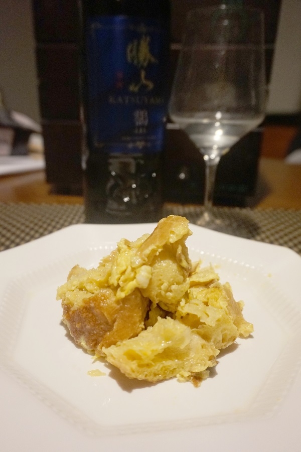 卵酒で簡単、大人のフレンチトースト