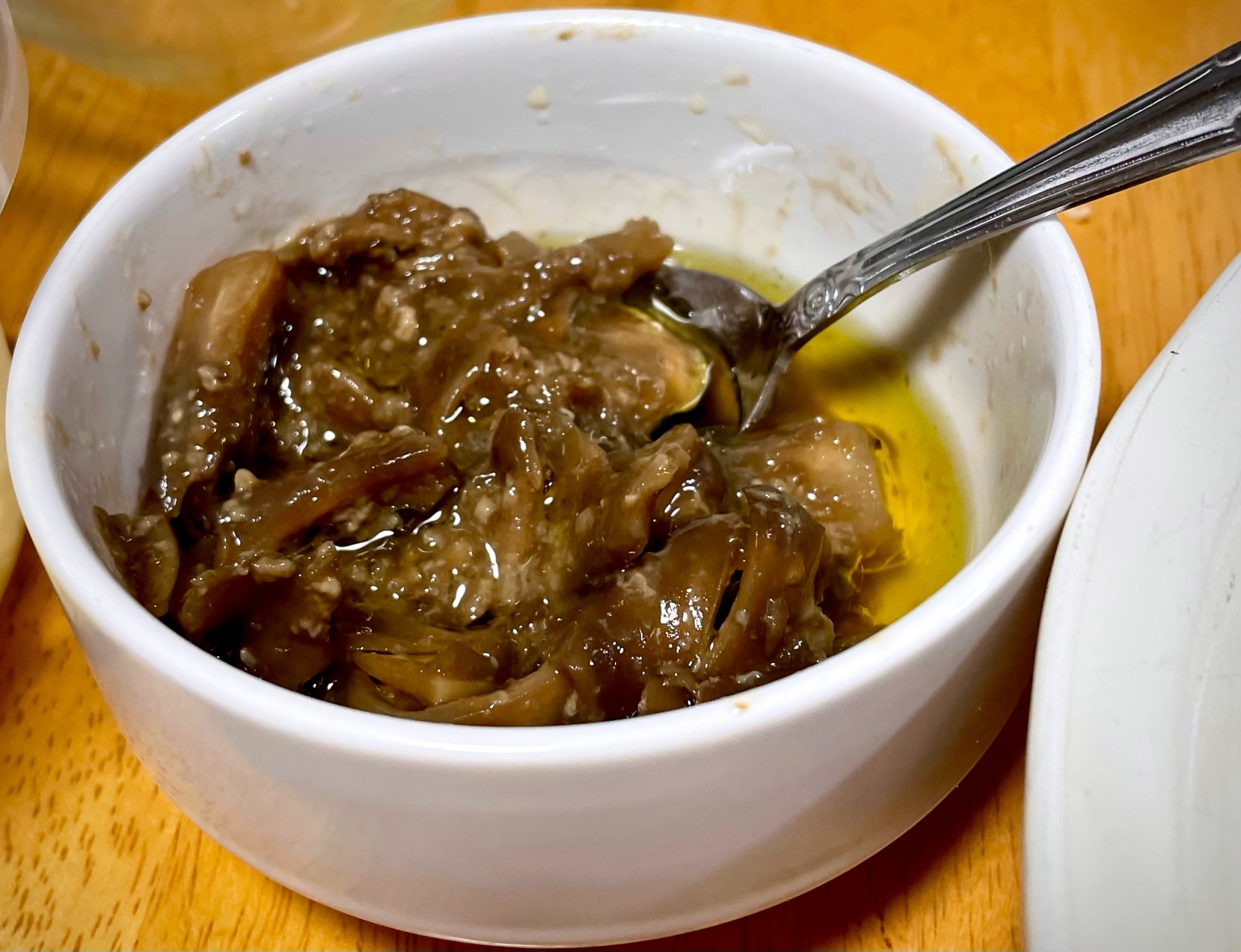 舞茸の醤油麹コンフィ〜ヨーグルトメーカーで簡単〜