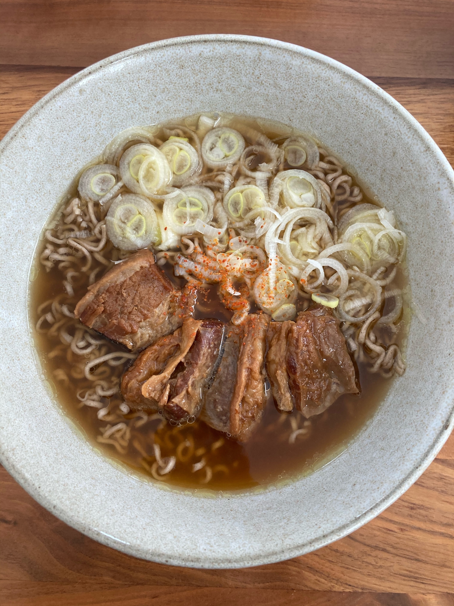 角煮ラーメン