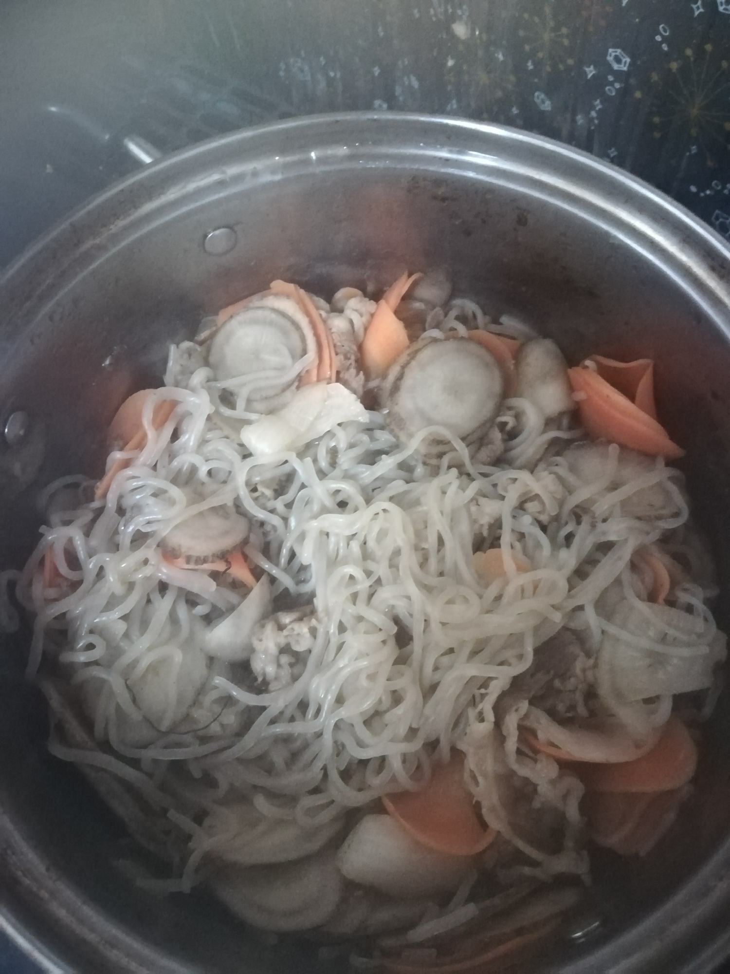 牛丼の具でリメイク　ごぼうにんじん白滝煮