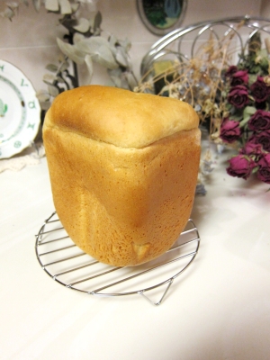 少しのイーストでゆっくり発酵♪豆腐食パン