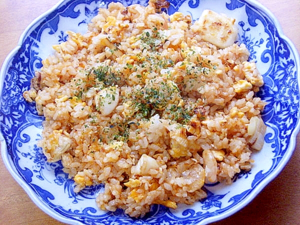 まな板なし！簡単えびチリ味チャーハン♪