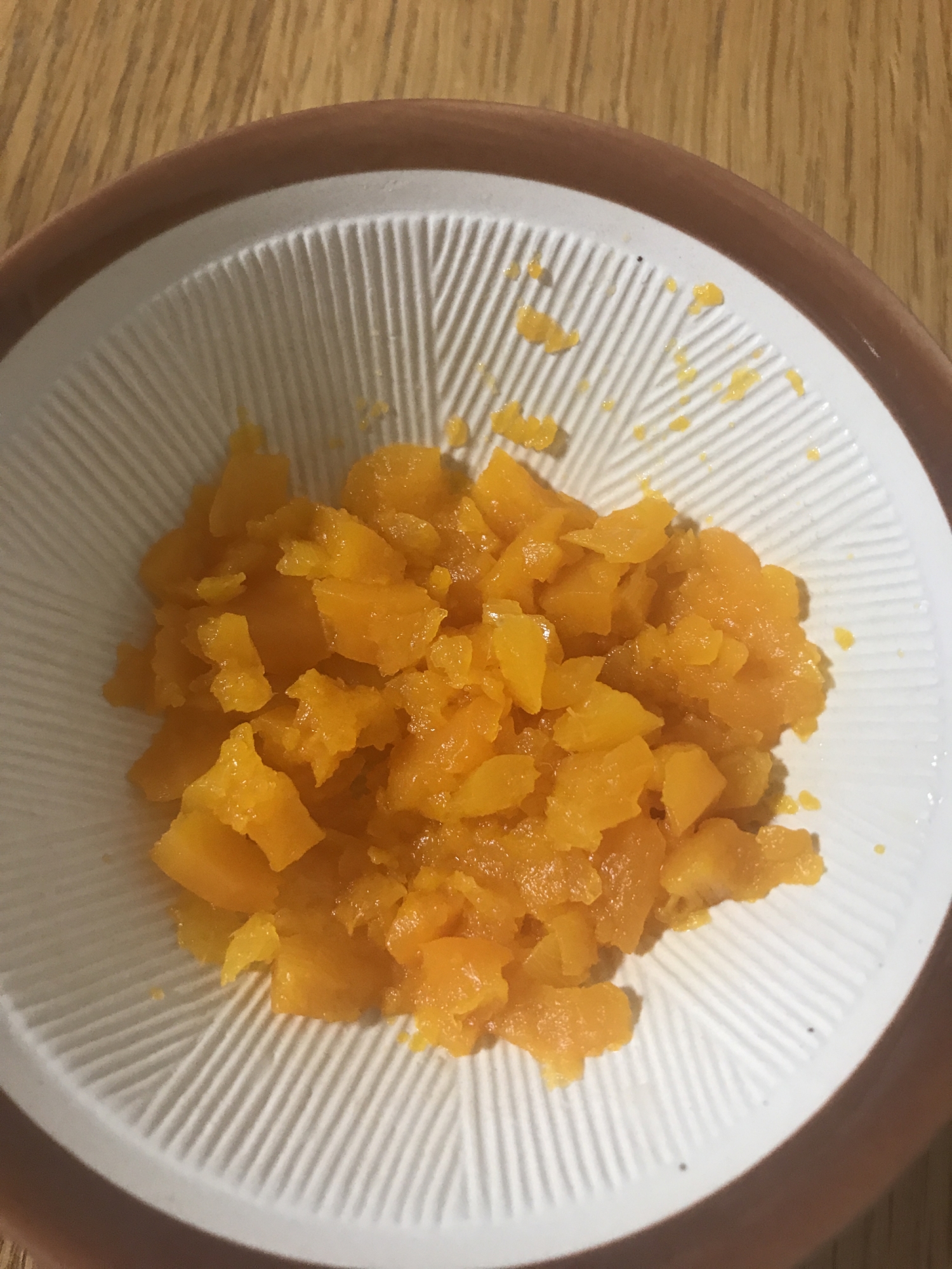 蒸し器が一番簡単!離乳食☆人参