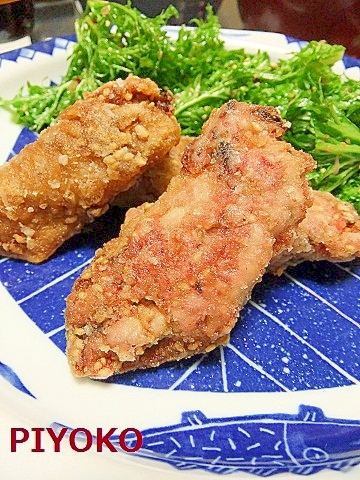 梅と豆板醤の変わりサバ竜田