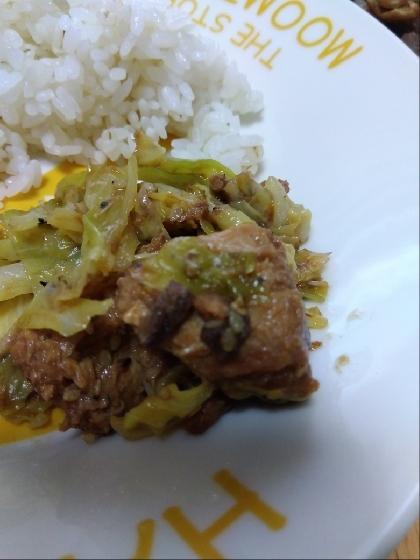 白菜サバ缶ほったらかし煮