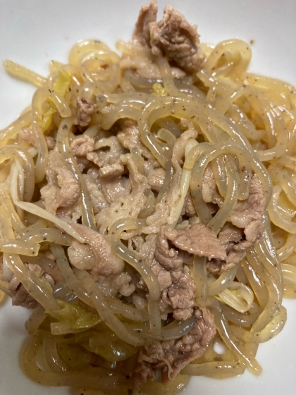 糸こんと牛肉のしぐれ煮