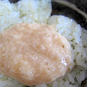 とろろ芋醤油御飯