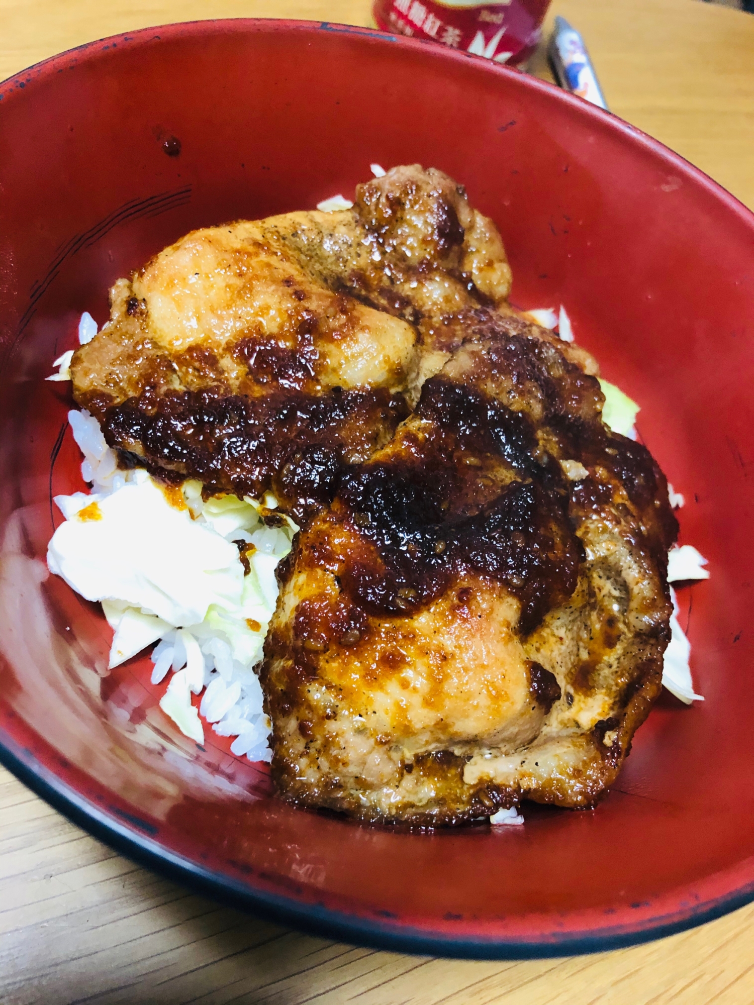 熟成小池の心打たれ　生姜焼き丼