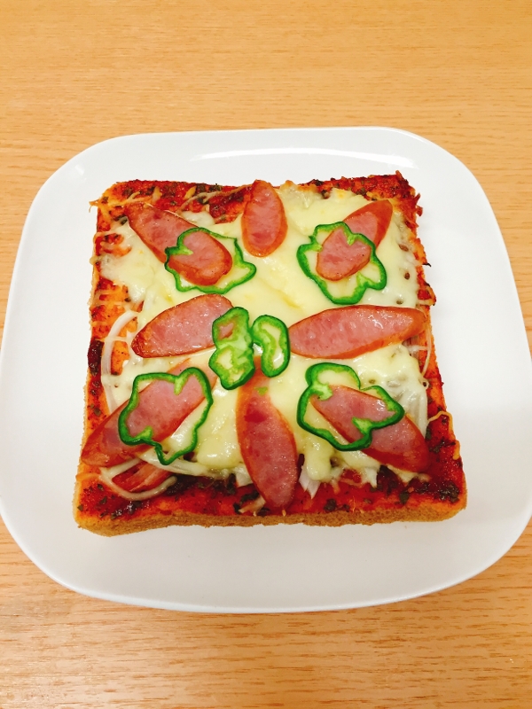 遅く起きた朝は 簡単即席ソースで食パンピザ レシピ 作り方 By ショーンとジョージ 楽天レシピ 遅く起きた朝は 簡単即席ソースで食パンピザ レシピ 作り方 By ショーンとジョージ 楽天レシピ